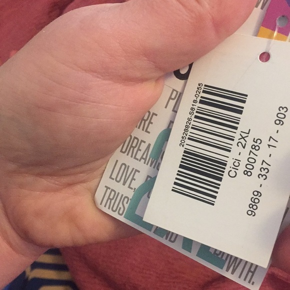 2XL LuLaRoe Cici Dress DD22 1558 - Picture 4 of 5